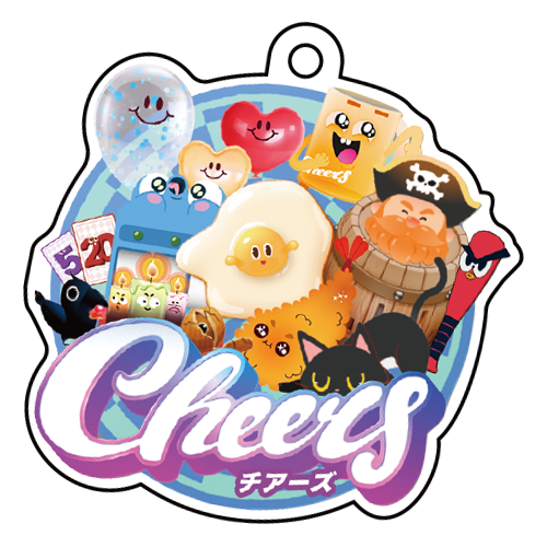 NEW CHEERS オリジナルキーホルダー