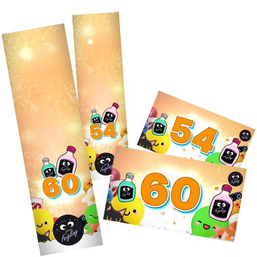 NEW CHEERS TRIPLE SET